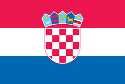 Escudo ou bandeira de Croácia