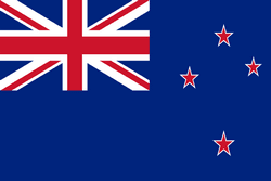 Escudo ou bandeira de Nova Zelândia