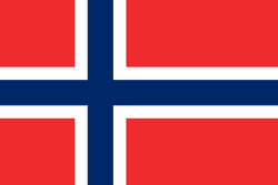 Escudo ou bandeira de Noruega