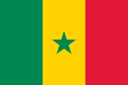 Escudo ou bandeira de Senegal