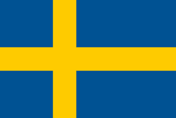 Escudo ou bandeira de Suécia